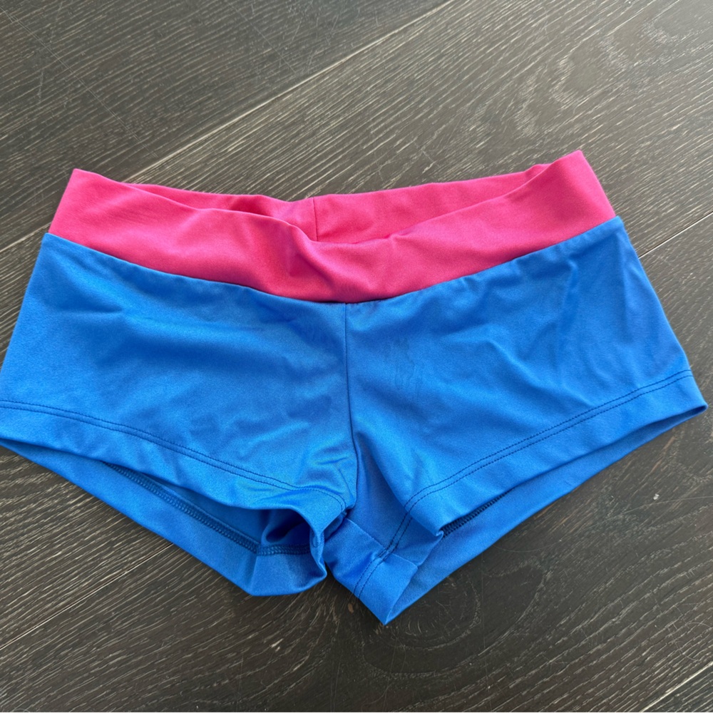 Dallaswear Uniforms Small Women's Blue and Pink Shorts